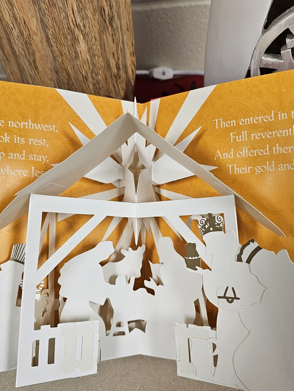 The First Noel: A Holiday Christmas Pop-Up Book (Hardcover) 1998